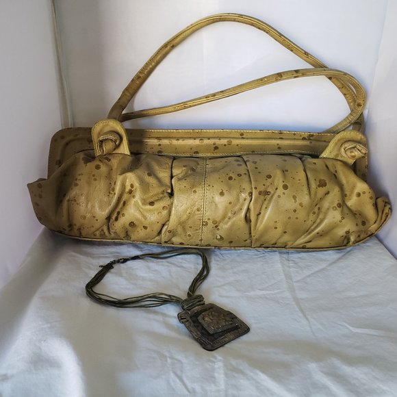 NWOT nazly villaqnigar - Gecko Green Handbag - Picture 3 of 10